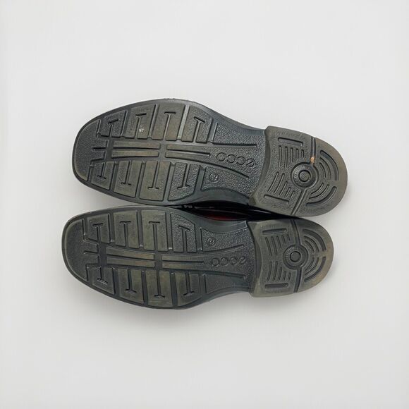 ECCO Men's Helsinki Bicycle Toe  Brown Leather Shoes 43 EU / 9-9.5 US - Picture 13 of 15